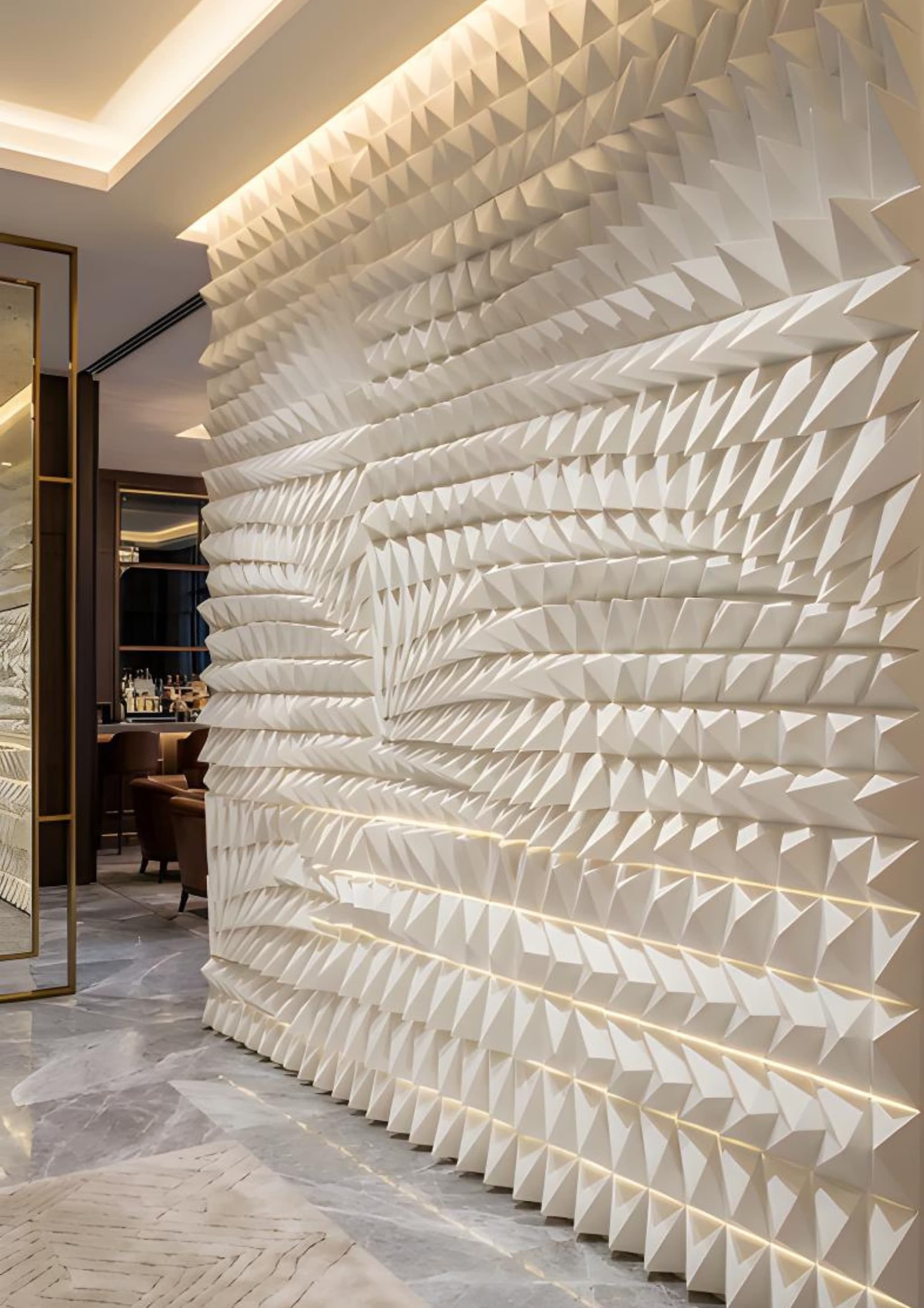 Redefining Interior Spaces with 3D Printed Walls, Decorations, and Partitions