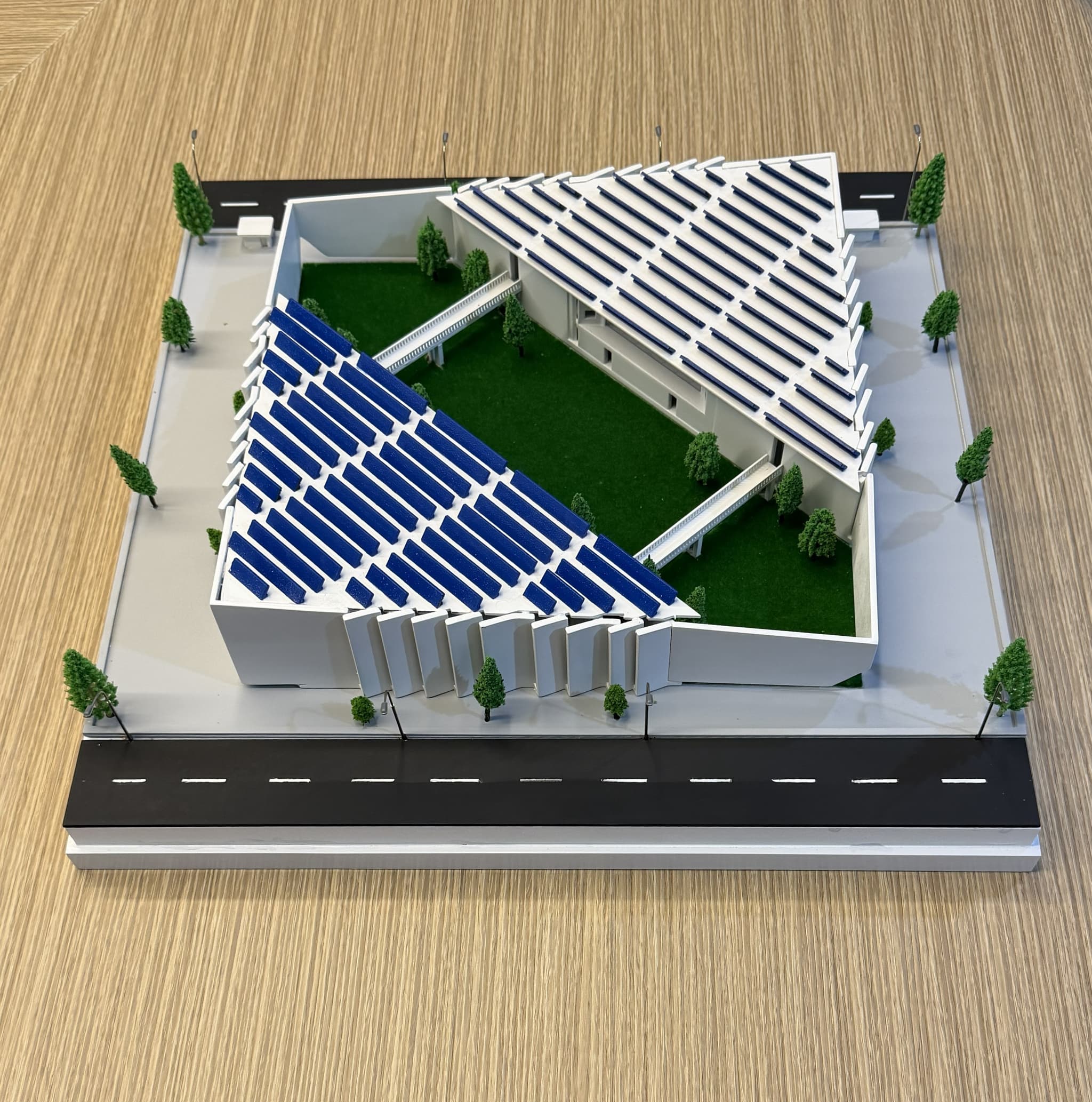 Transforming Architectural Vision into Reality with 3D Printed University Compound Models