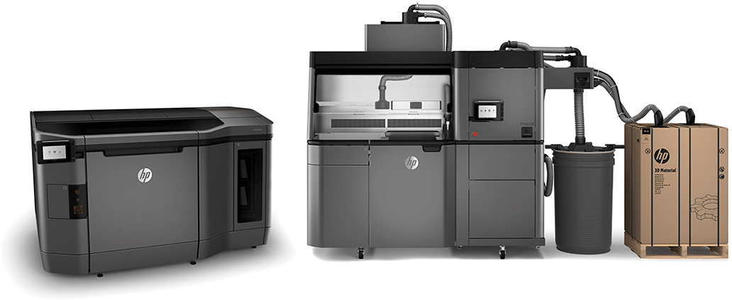 Multi Jet Fusion is an express way to produce functional nylon prototypes and end-user production parts.Printing with MJF results into exhibiting high quality surface finishes ,fine resolution with a consistent mechanical properties when compared to SLS Printing .